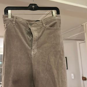 Corduroy BANANA REPUBLIC- high rise straight leg pants. Size 14. Excellent